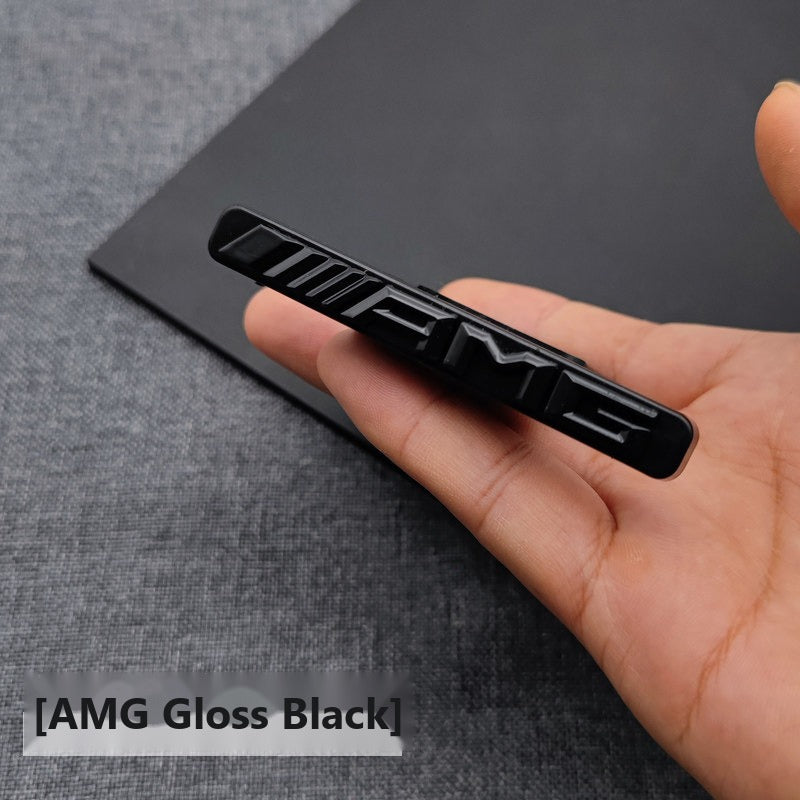 Mercedes AMG grille badge