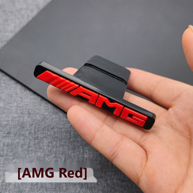 Mercedes AMG grille badge
