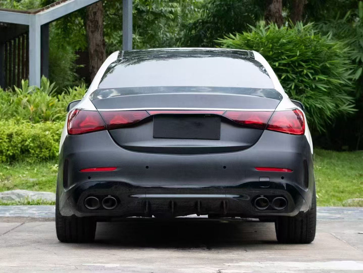 Mercedes-Benz C-Class W205 (2014–2021) to W206 (2021+) Conversion Body Kit – Bonnet, Fenders, Bumpers, Boot Lid, Grille, Headlights & Taillights