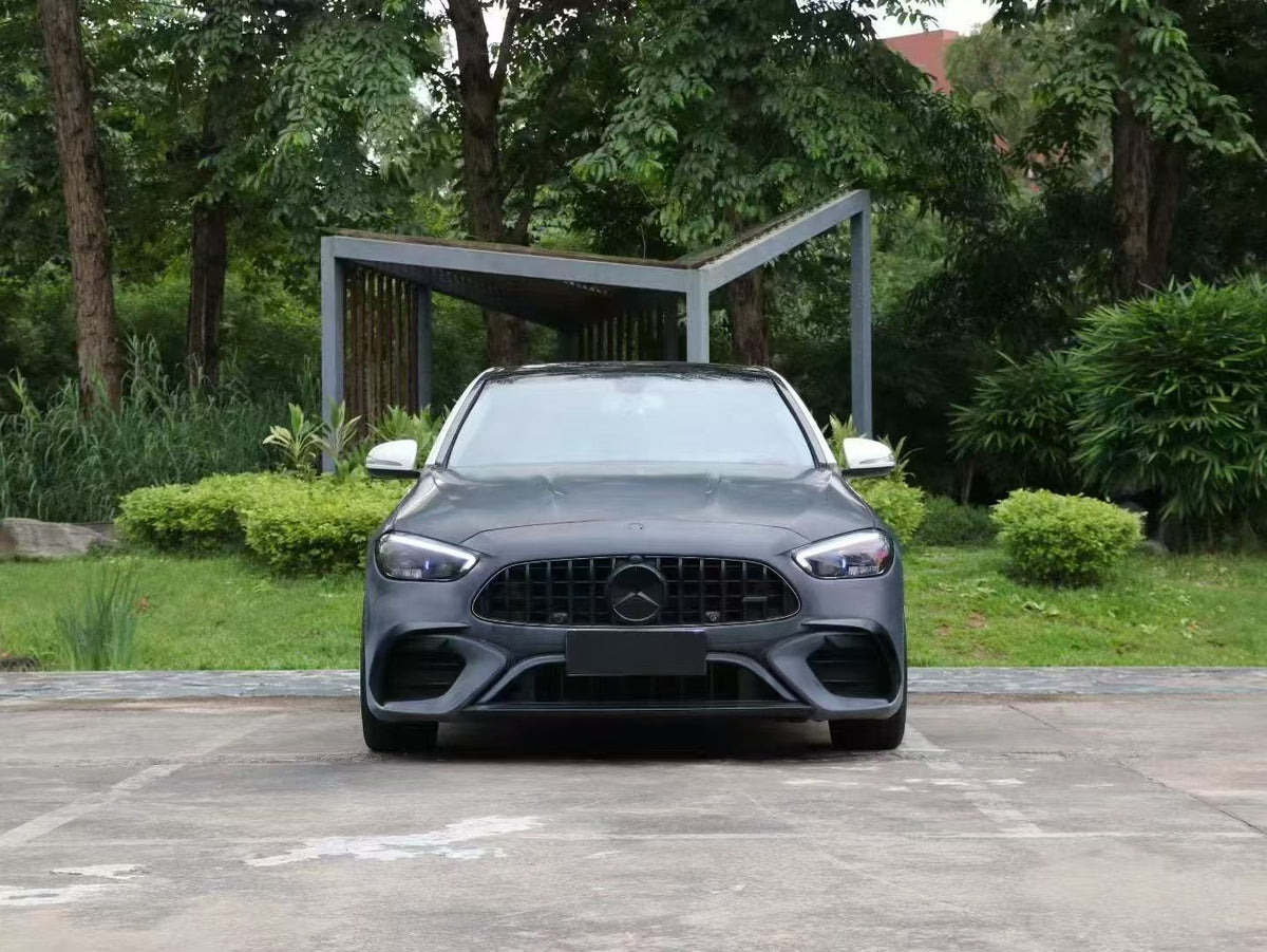 Mercedes-Benz C-Class W205 (2014–2021) to W206 (2021+) Conversion Body Kit – Bonnet, Fenders, Bumpers, Boot Lid, Grille, Headlights & Taillights