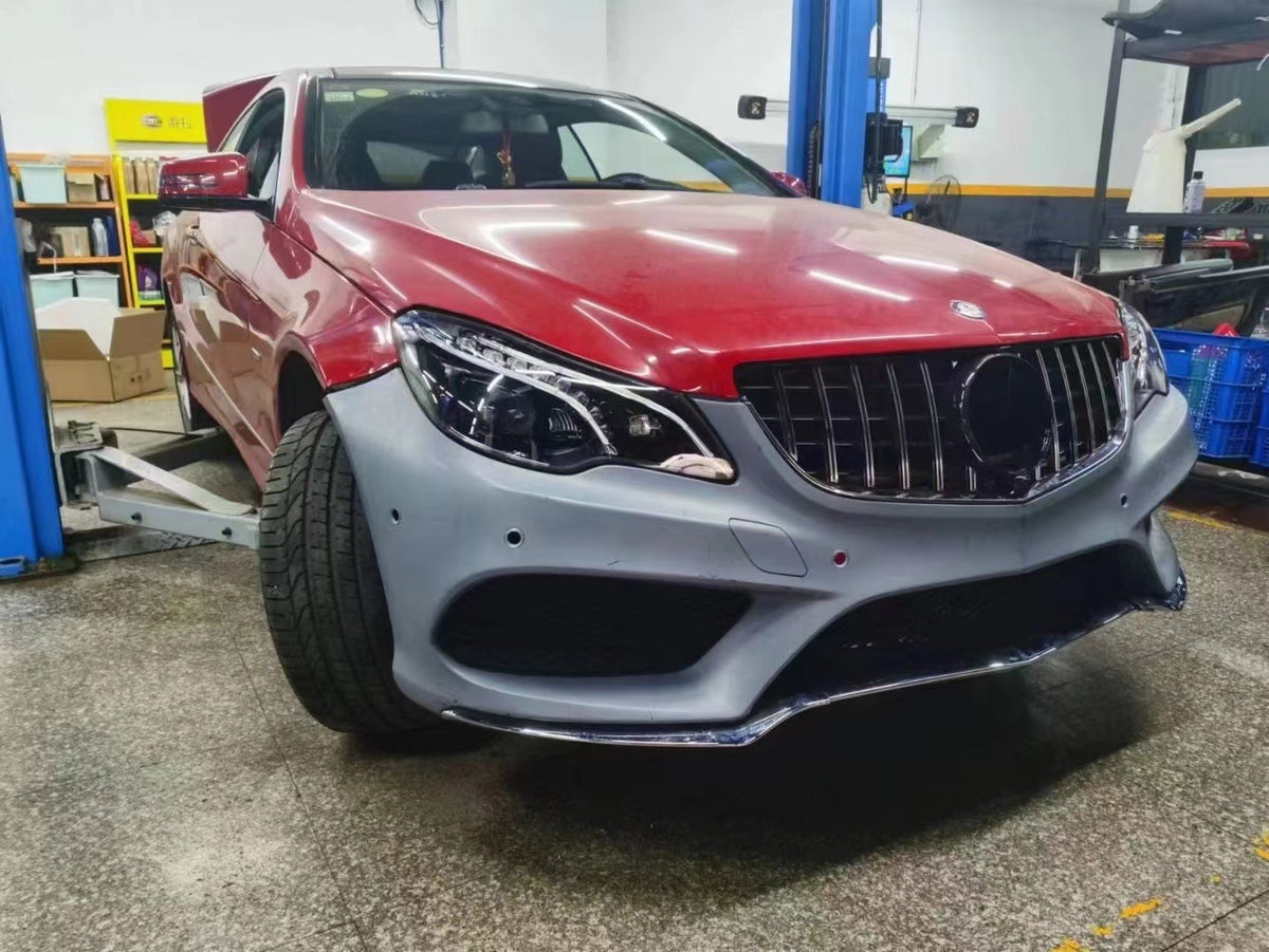 Mercedes-Benz E-Class Coupe C207 2010–2013 to 2014 AMG Facelift Conversion Body Kit – Bumpers, Grille, Headlights & Taillights