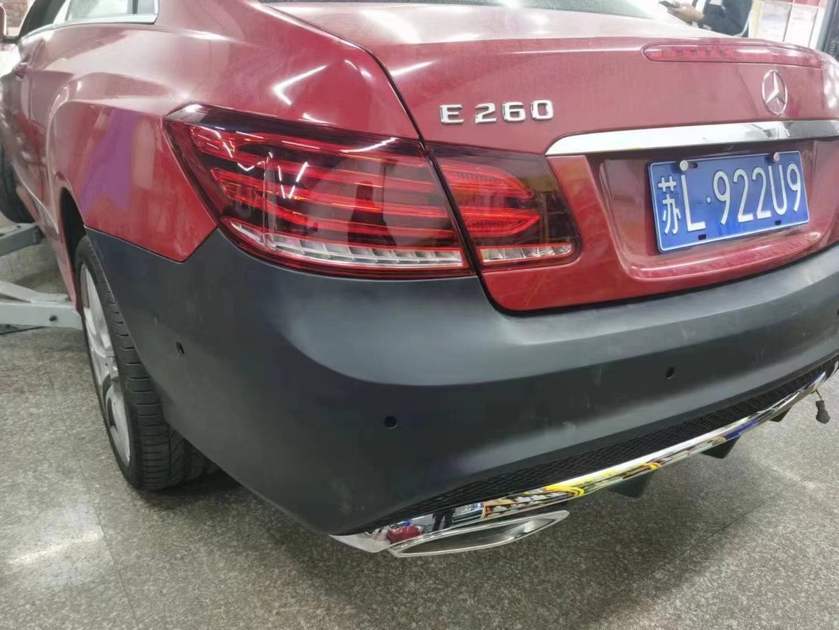 Mercedes-Benz E-Class Coupe C207 2010–2013 to 2014 AMG Facelift Conversion Body Kit – Bumpers, Grille, Headlights & Taillights