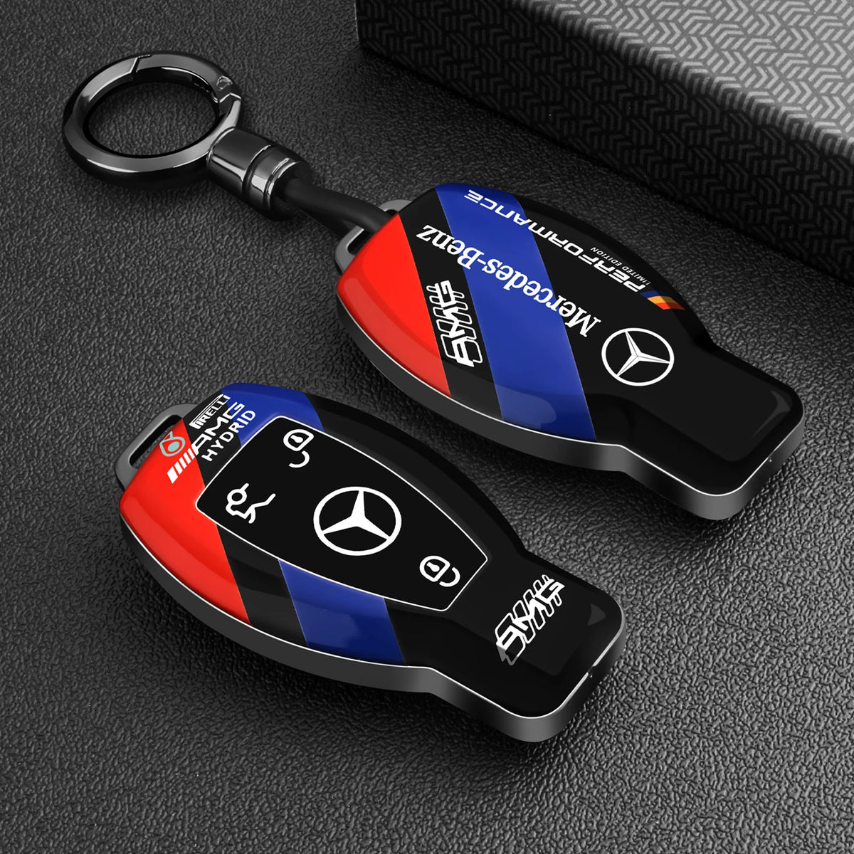 Mercedes-AMG Performance Tricolor Key Case – Classic Smart Key