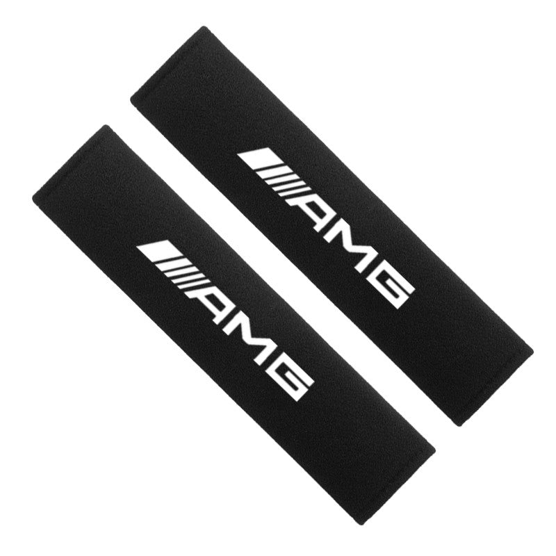 Mercedes-AMG Seat Belt Shoulder Pad – Soft, Black or Red