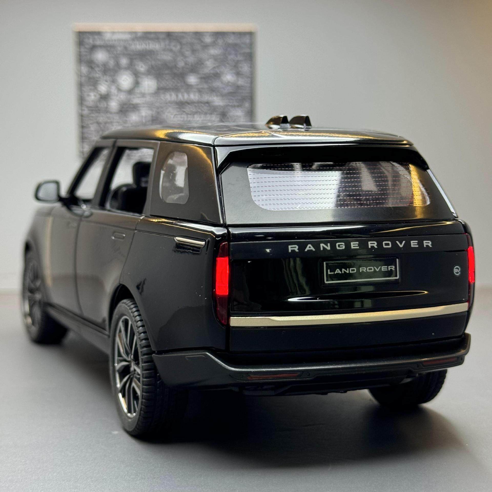 Personalized License Plate 1:24 Range Rover Model Car  Premium Diecast Gift for Car Lovers
