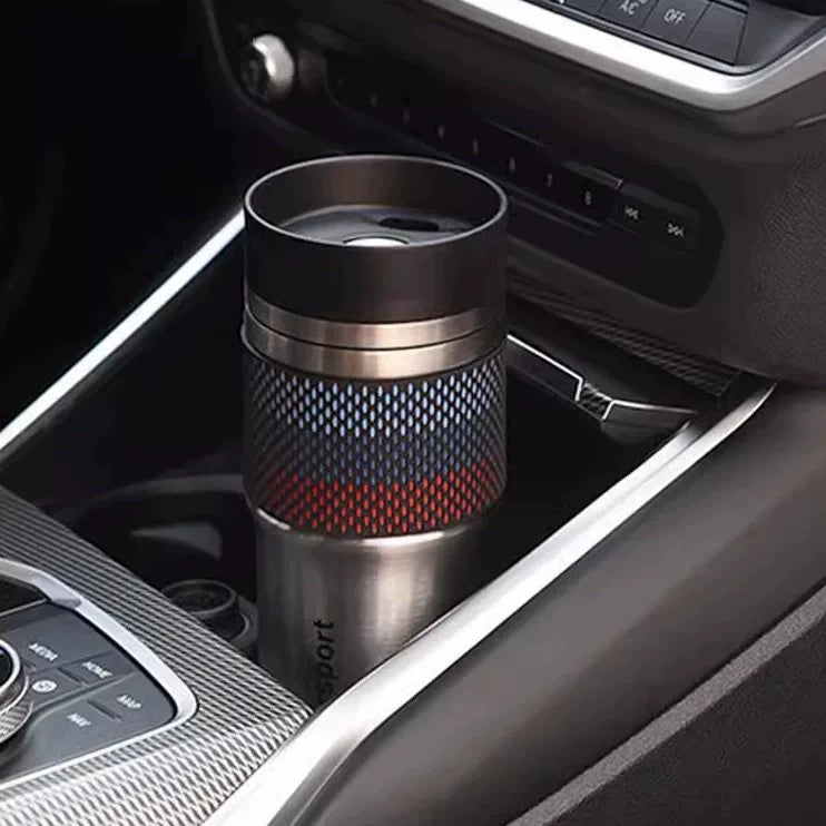 BMW M Series Thermos Cup  Stainless Steel 304 Anti-Drop Insulated Water Bottle (Motorsport Style)