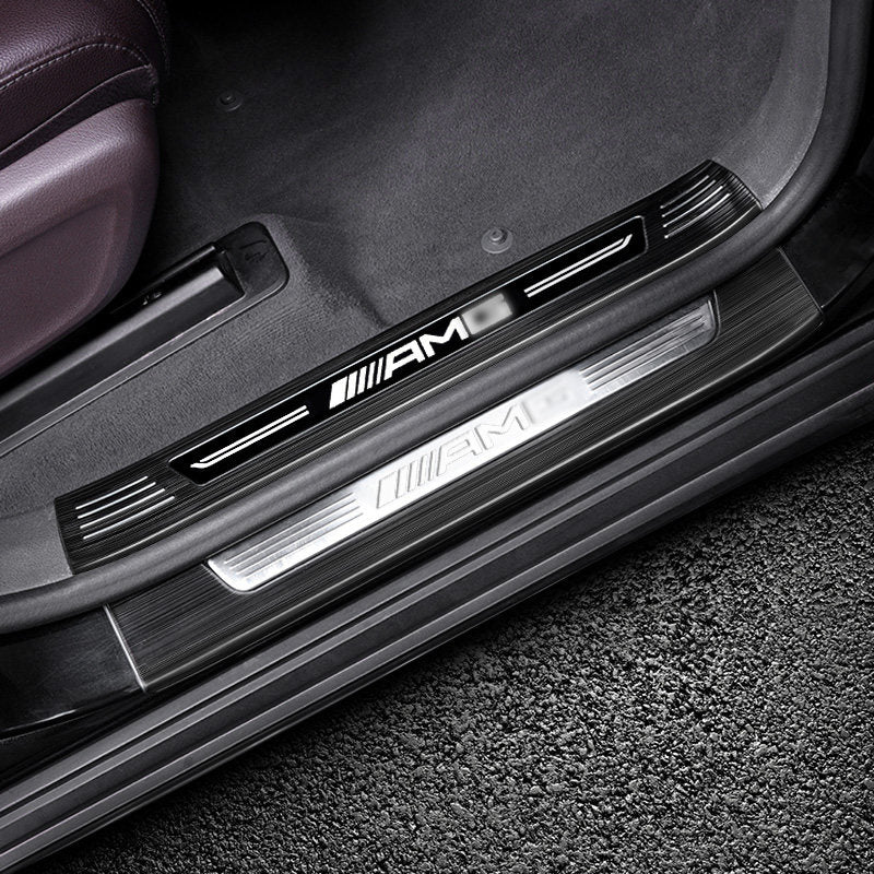 Mercedes-Benz GLE Coupe Door Sill Plates – Stainless Steel, 2020-2026