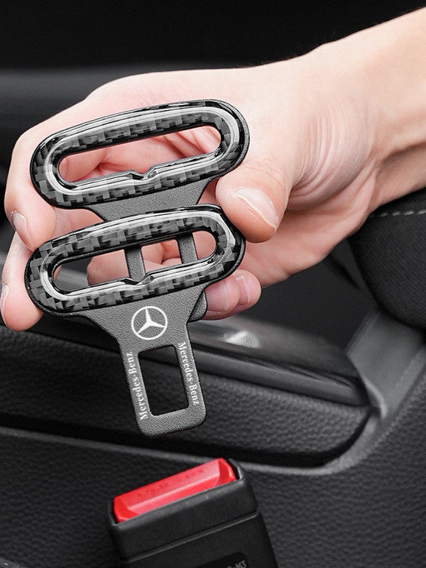 Mercedes-Benz Carbon Fiber Seat Belt Buckle Insert Clip