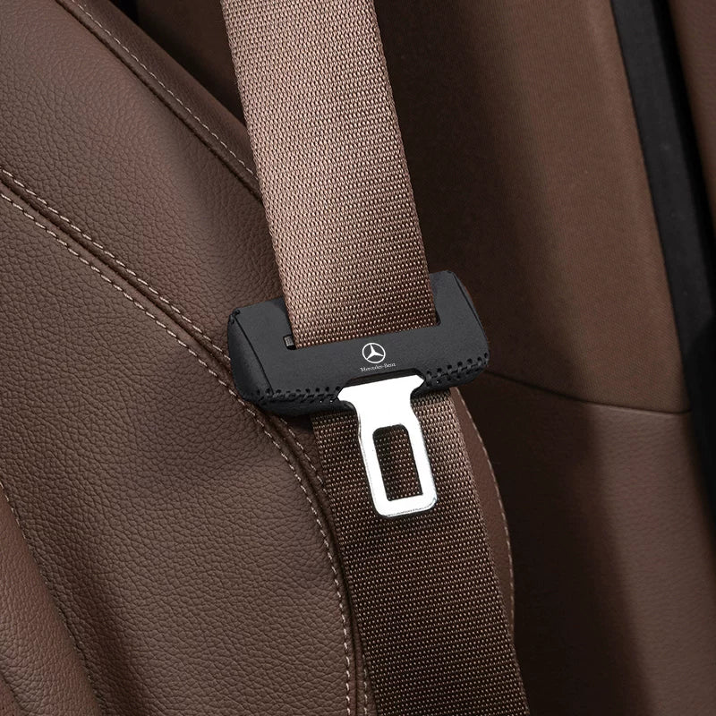 Mercedes-Benz Suede Seat Belt Buckle Cover – Front or Rear Set