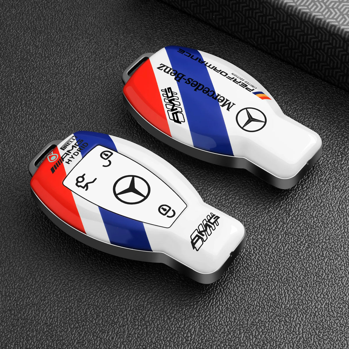 Mercedes-AMG Performance Tricolor Key Case – Classic Smart Key