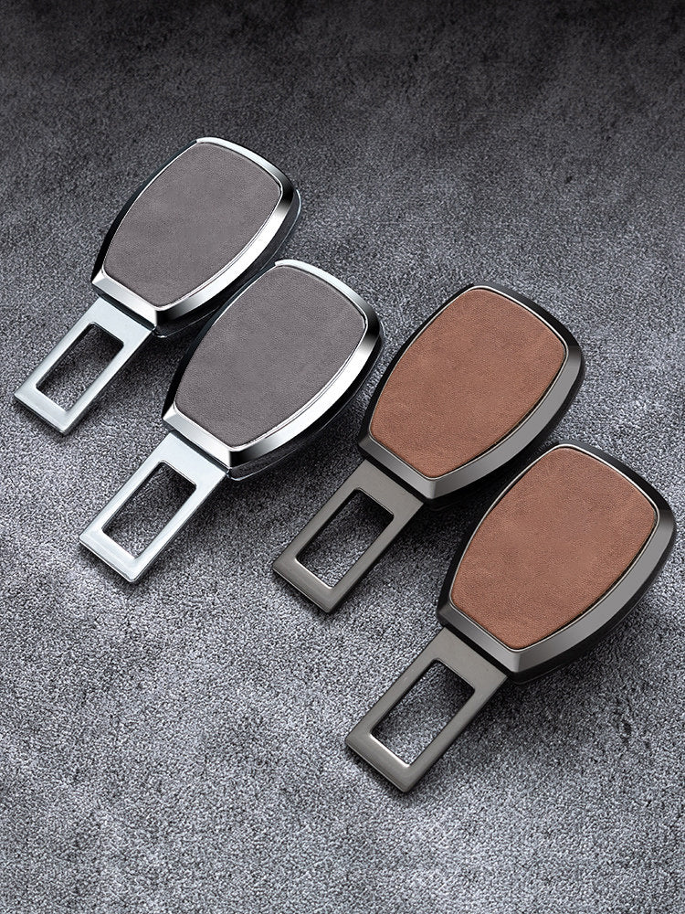 Mercedes-Benz Seat Belt Buckle Extender – Leather & Zinc Alloy, Single or Pair