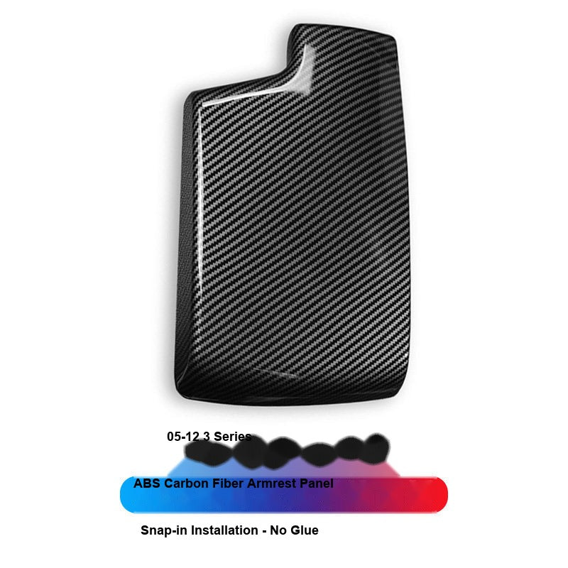 BMW Carbon Fiber Armrest Box Cover for 3/5/7 Series X3/X4/X5/X6 - Image 6