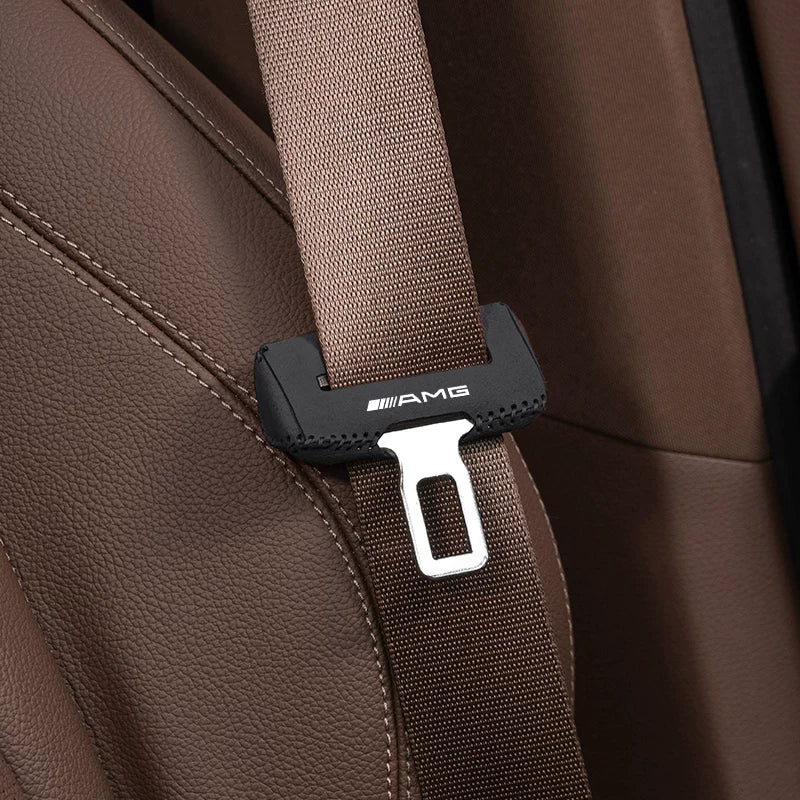 Mercedes-Benz Suede Seat Belt Buckle Cover – Front or Rear Set