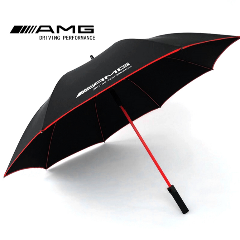 Mercedes-Benz Luxury Automatic Umbrella  12-Rib Windproof Large Folding Umbrella