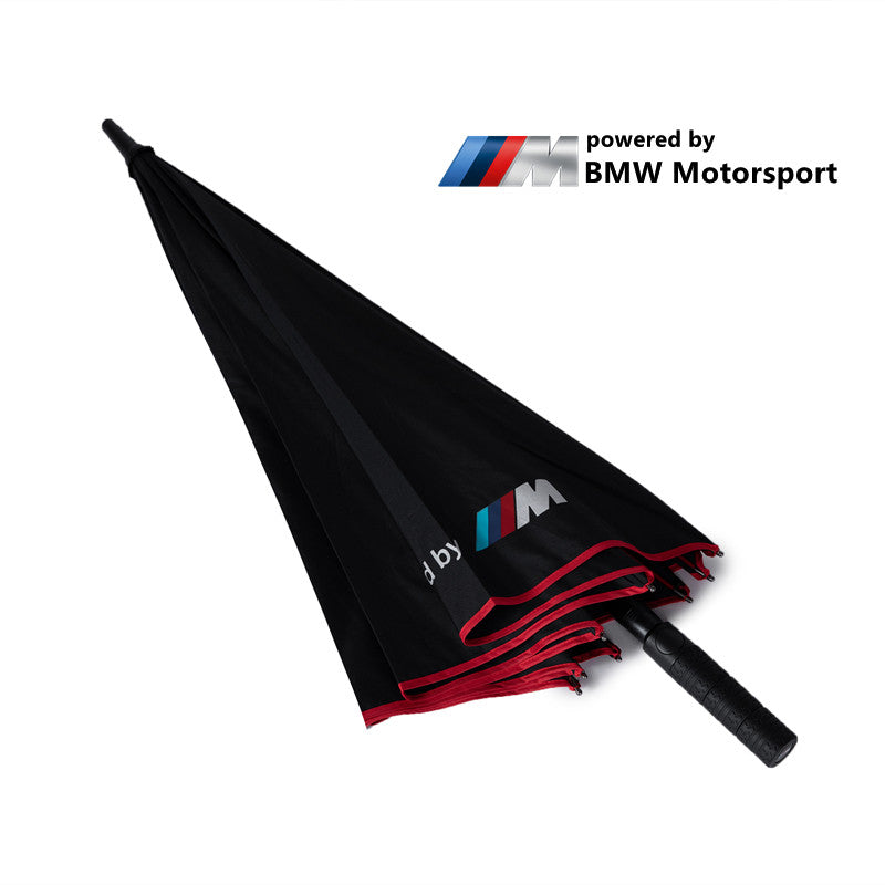 Wind-Resistant Umbrella for BMW M Fans, Automatic Folding or Long, Black