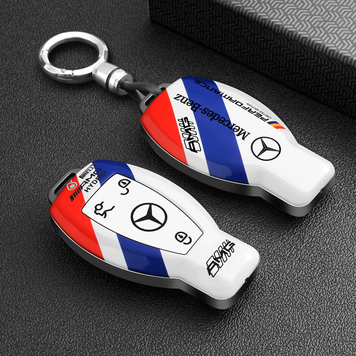 Mercedes-AMG Performance Tricolor Key Case – Classic Smart Key