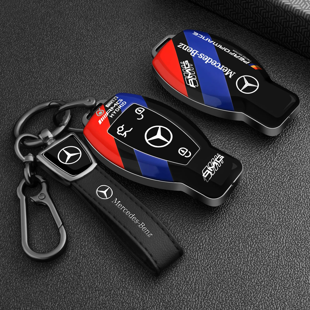 Mercedes-AMG Performance Tricolor Key Case – Classic Smart Key