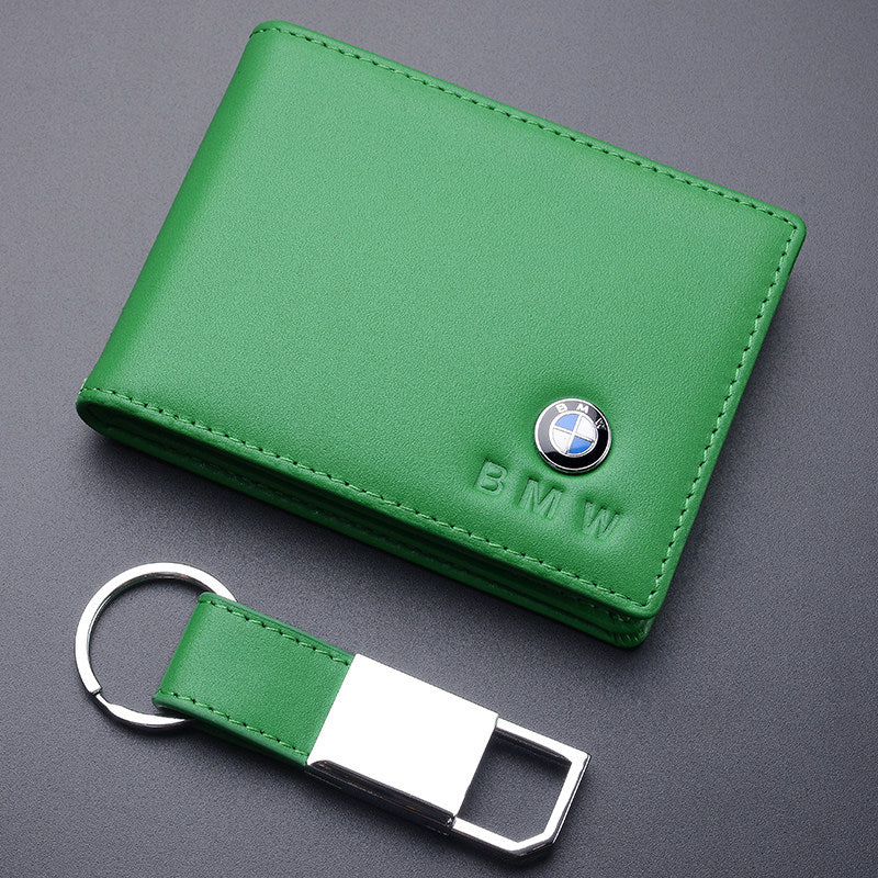 Handmade Leather Driver's License & Card Holder for BMW Owners