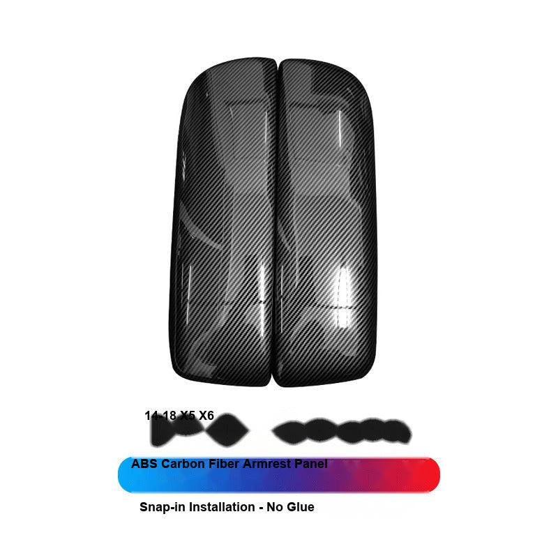 BMW Carbon Fiber Armrest Box Cover for 3/5/7 Series X3/X4/X5/X6 - Image 17