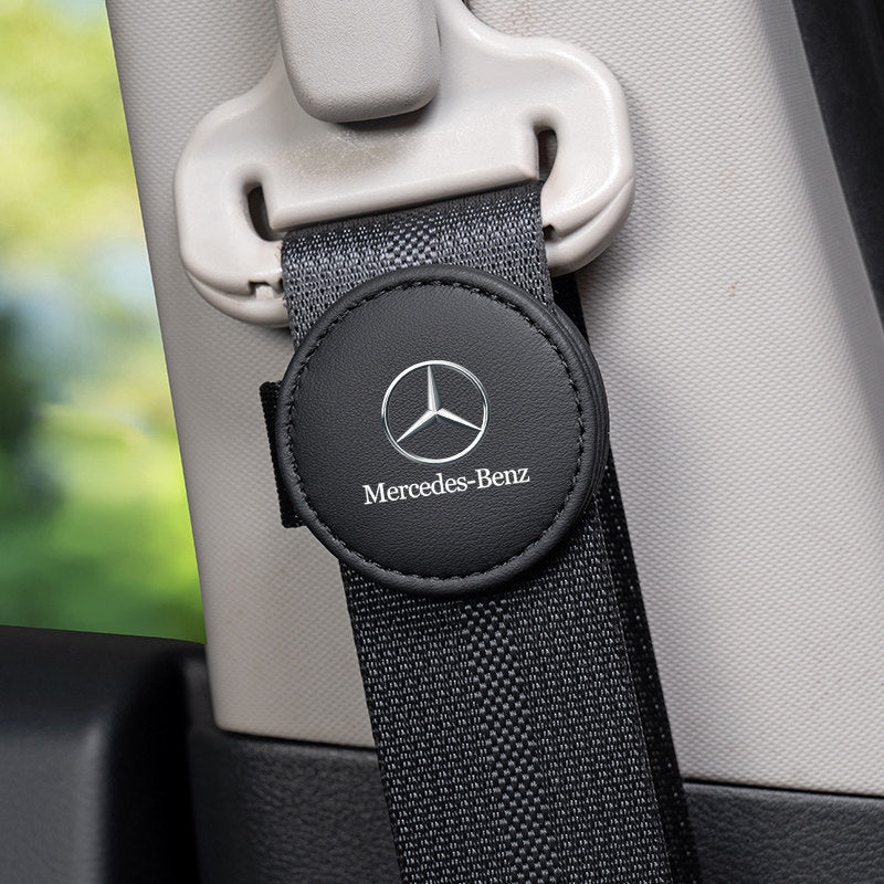 Mercedes-Benz / AMG Magnetic Seat Belt Adjuster Clip – Leather, Round or Oval