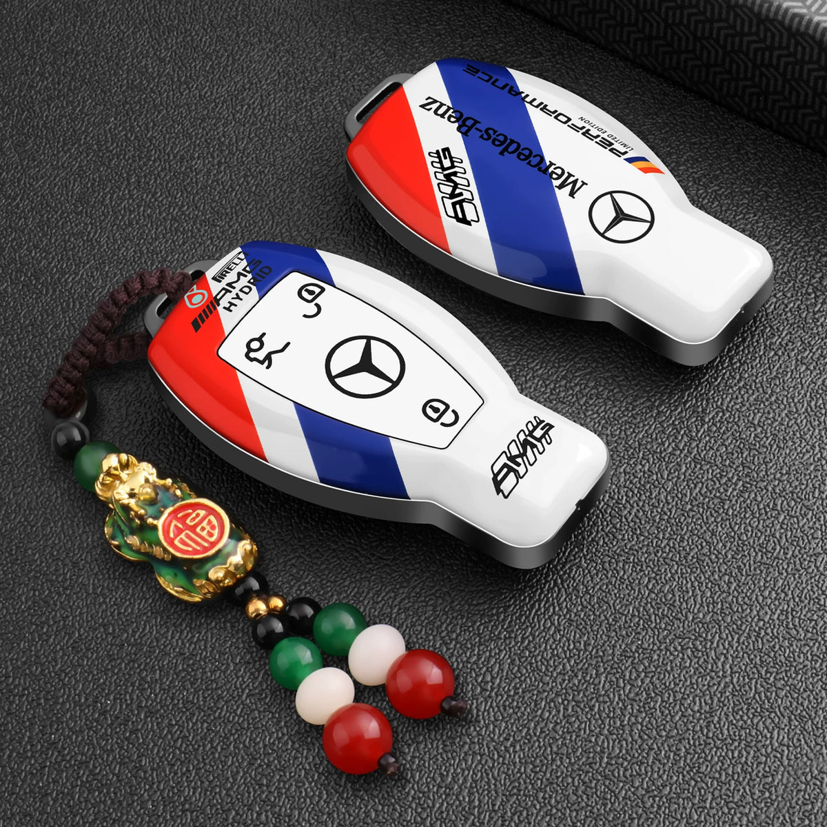 Mercedes-AMG Performance Tricolor Key Case – Classic Smart Key