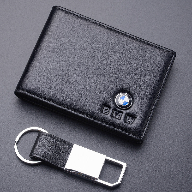 Handmade Leather Driver's License & Card Holder for BMW Owners
