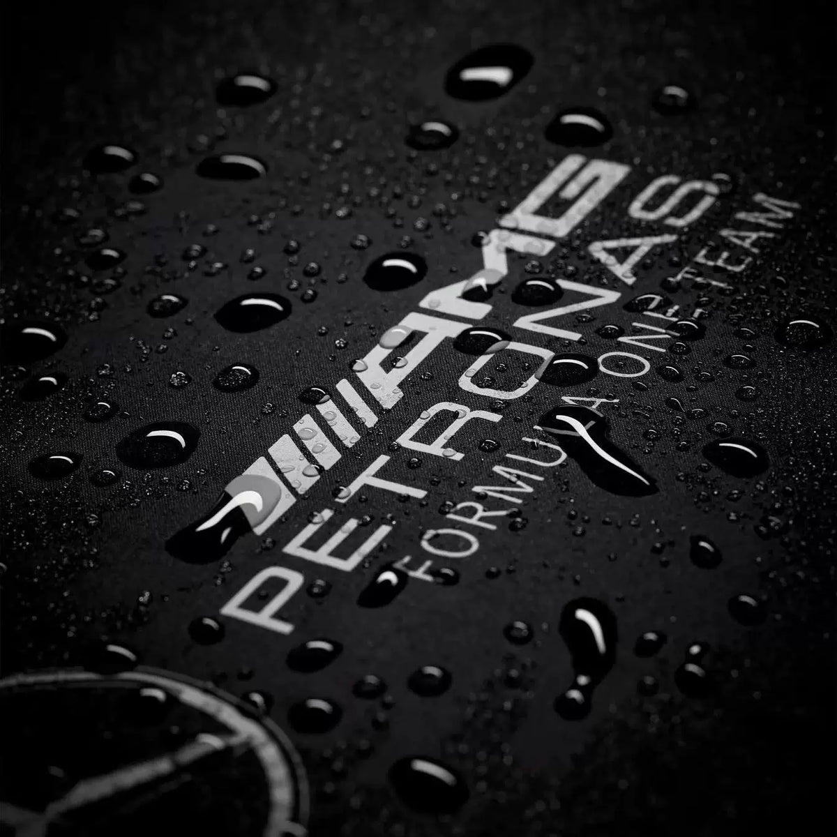 Mercedes-Benz original factory umbrella 8-rib automatic folding black coating sun protection umbrella, Mercedes-Benz 4S dealership car logo