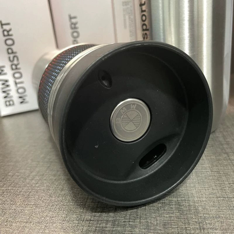 BMW M Series Thermos Cup  Stainless Steel 304 Anti-Drop Insulated Water Bottle (Motorsport Style)