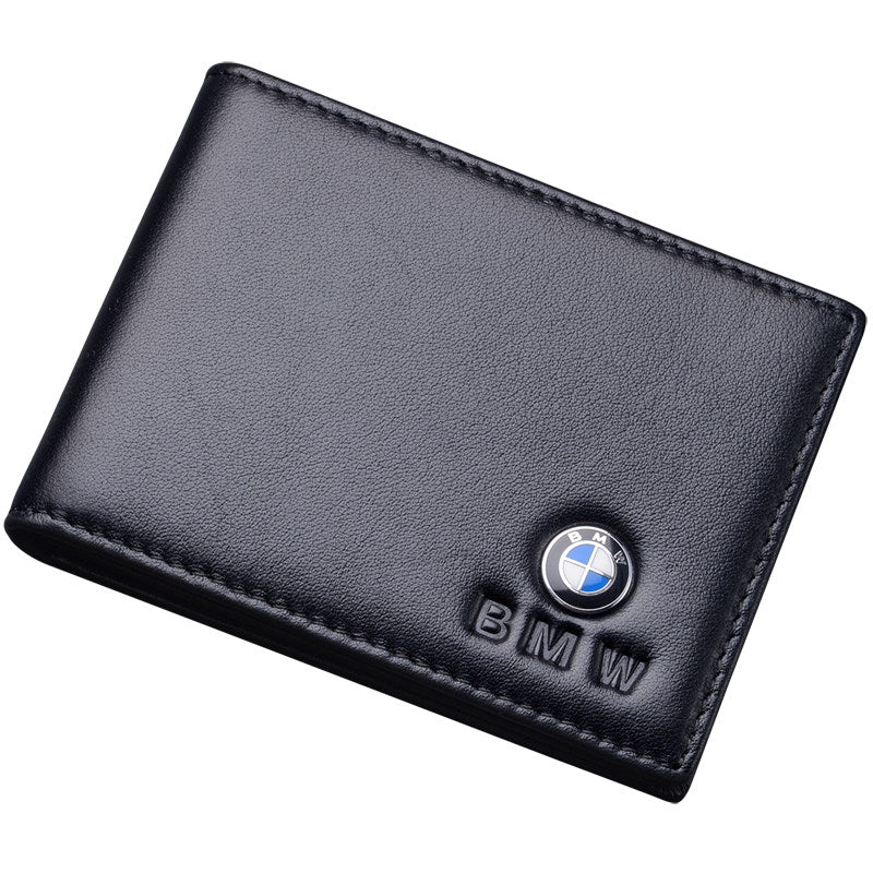 Handmade Leather Driver's License & Card Holder for BMW Owners