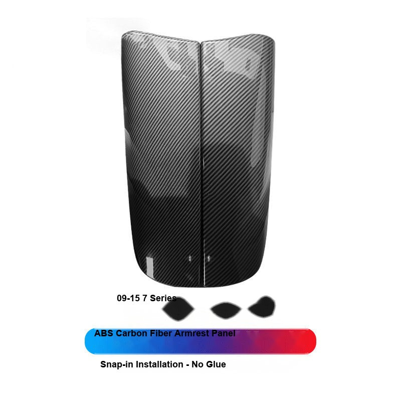 BMW Carbon Fiber Armrest Box Cover for 3/5/7 Series X3/X4/X5/X6 - Image 13