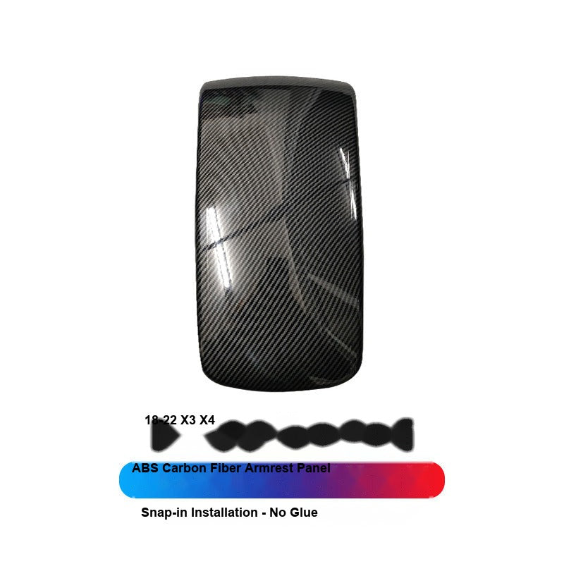 BMW Carbon Fiber Armrest Box Cover for 3/5/7 Series X3/X4/X5/X6 - Image 15
