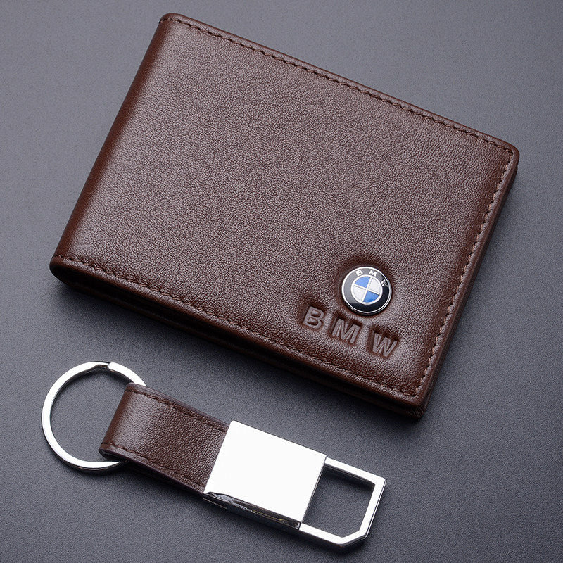 Handmade Leather Driver's License & Card Holder for BMW Owners