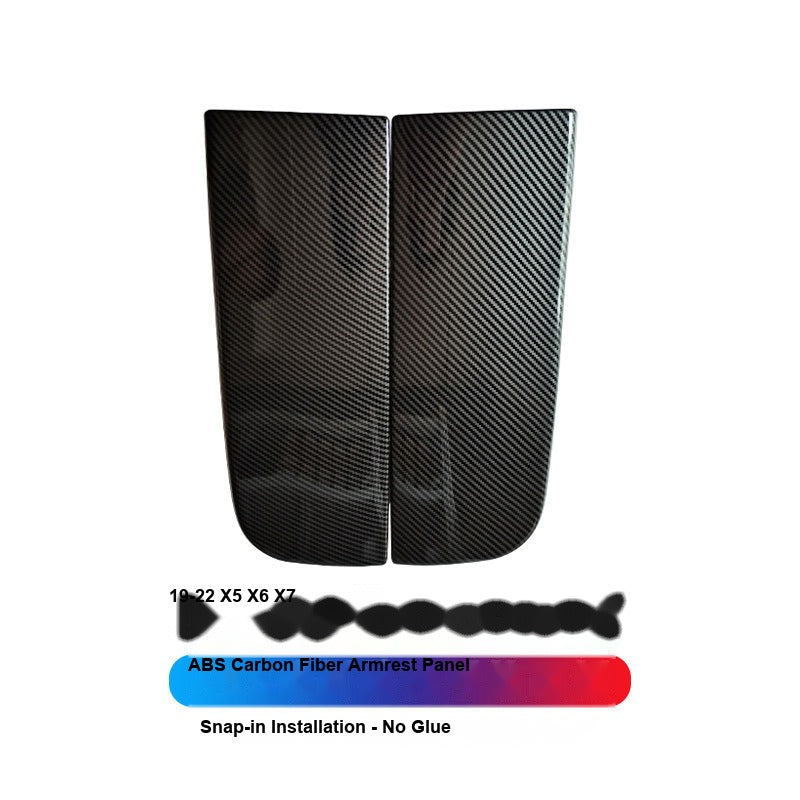 BMW Carbon Fiber Armrest Box Cover for 3/5/7 Series X3/X4/X5/X6 - Image 18