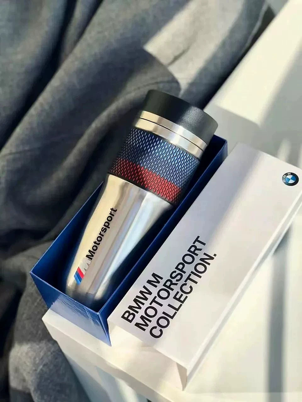 BMW M Series Thermos Cup  Stainless Steel 304 Anti-Drop Insulated Water Bottle (Motorsport Style)