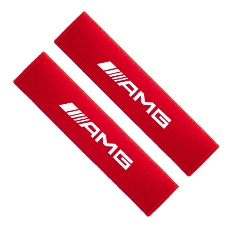 Mercedes-AMG Seat Belt Shoulder Pad – Soft, Black or Red