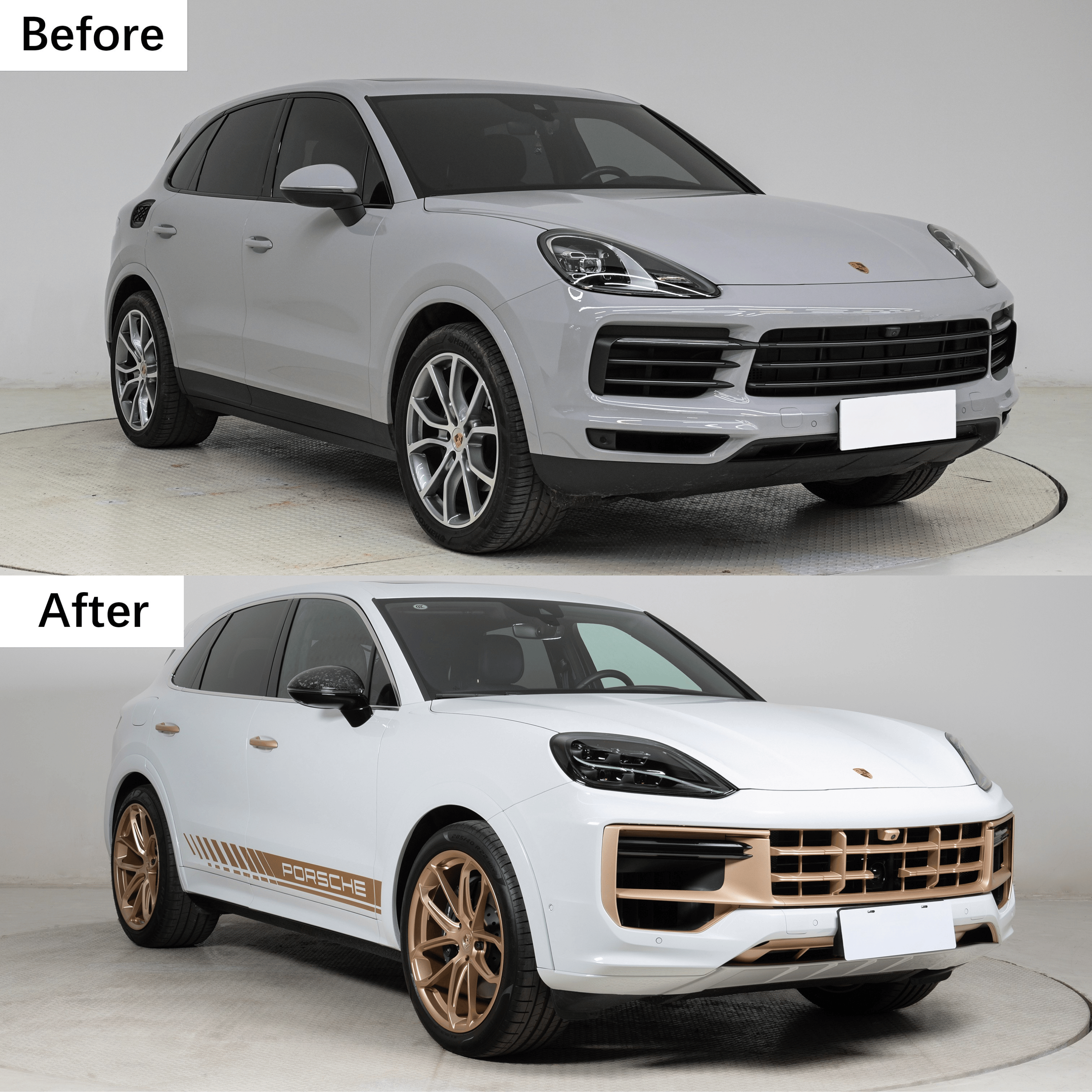 Cayenne 9Y0.1 (2018–2023) to 9Y0.2 SUV GTS (2024–2025) Style Body Kit – Full Conversion Upgrade | UMPARTS