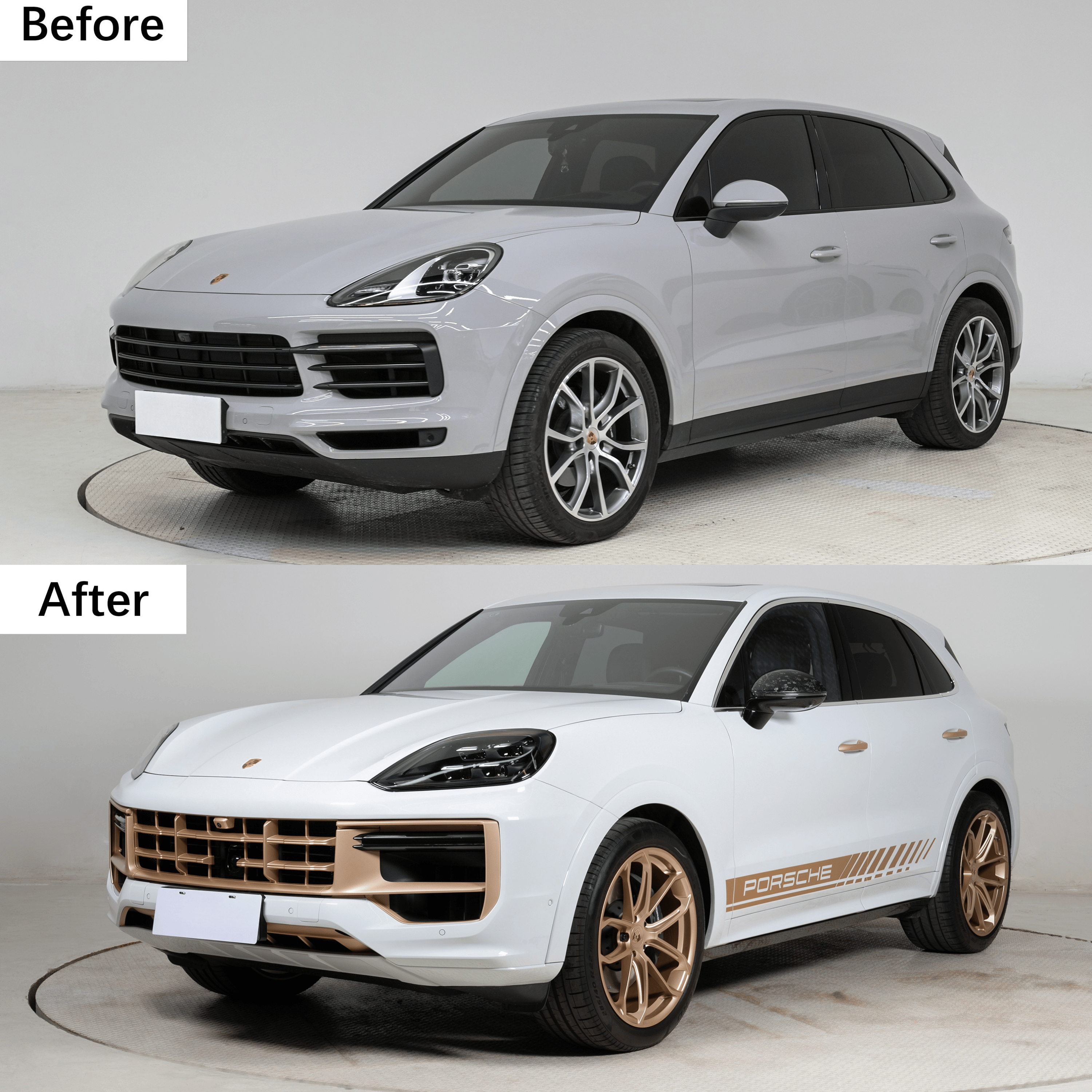 Cayenne 9Y0.1 (2018–2023) to 9Y0.2 SUV GTS (2024–2025) Style Body Kit – Full Conversion Upgrade | UMPARTS