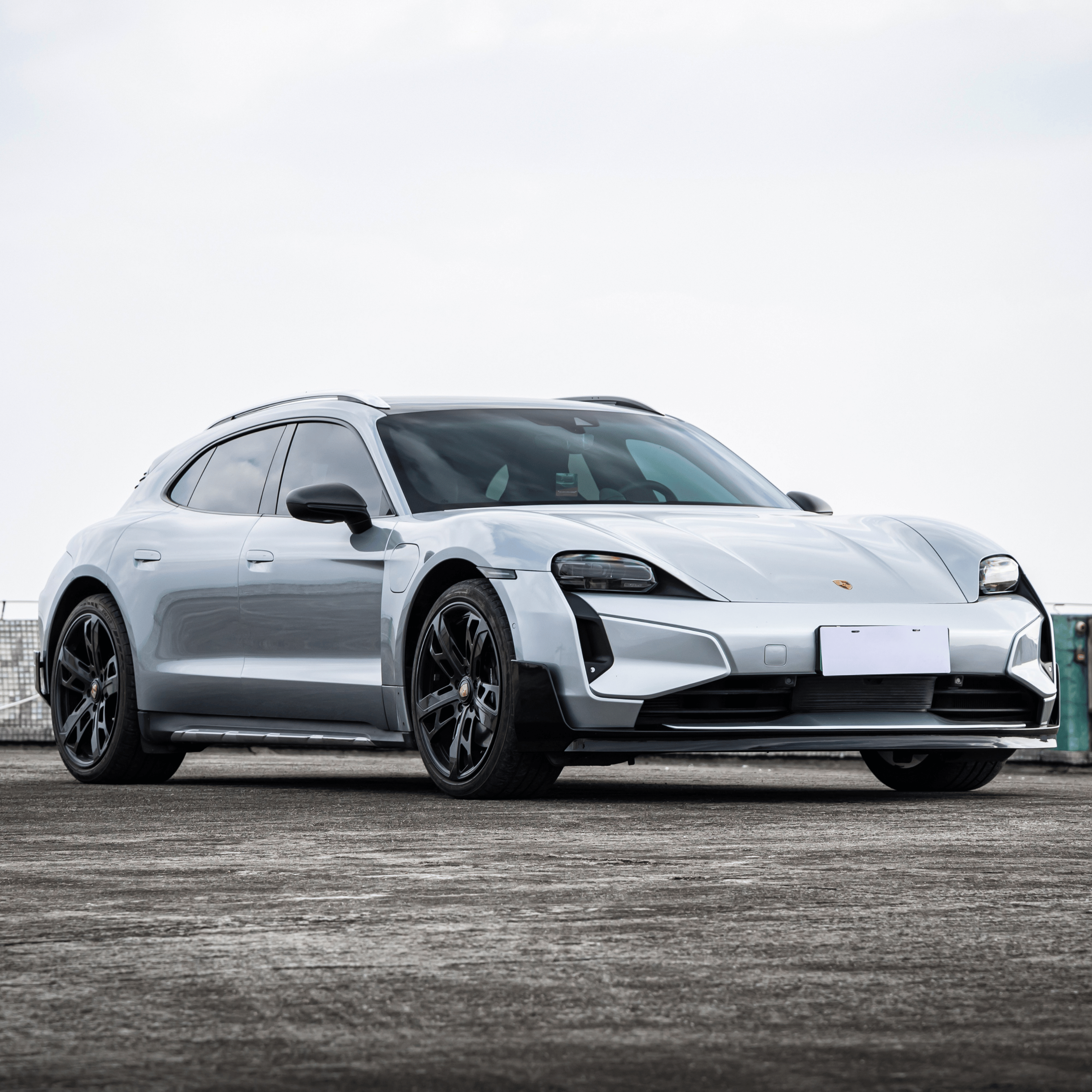 Compatible with Porsche Taycan 9J1.1 Upgrade to 9J1.2 Turbo GT Style Body Kit