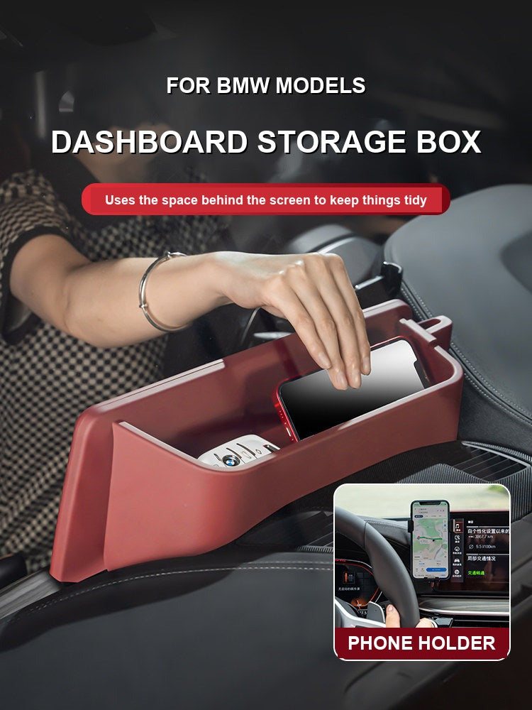 BMW dashboard storage box