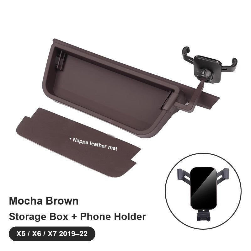 BMW dashboard storage box