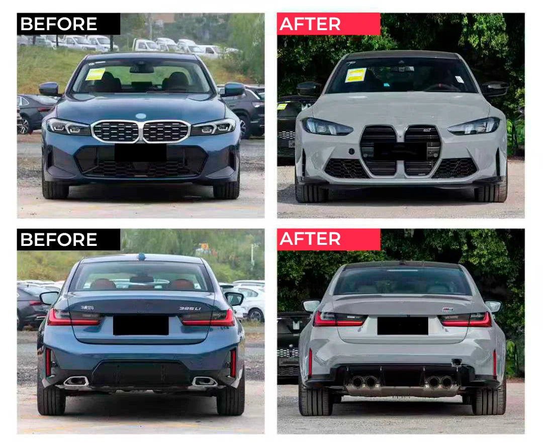 BMW G20 / G28  to M3 G80 LCI (2025+) Wide Body Kit – Front & Rear Bumpers, Wide Arches, Skirts & Grille
