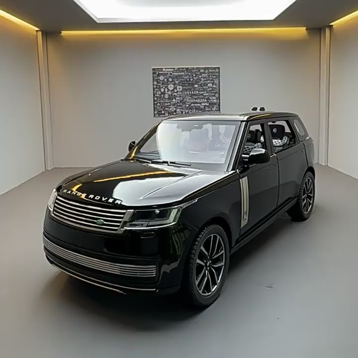 Personalized License Plate 1:24 Range Rover Model Car  Premium Diecast Gift for Car Lovers