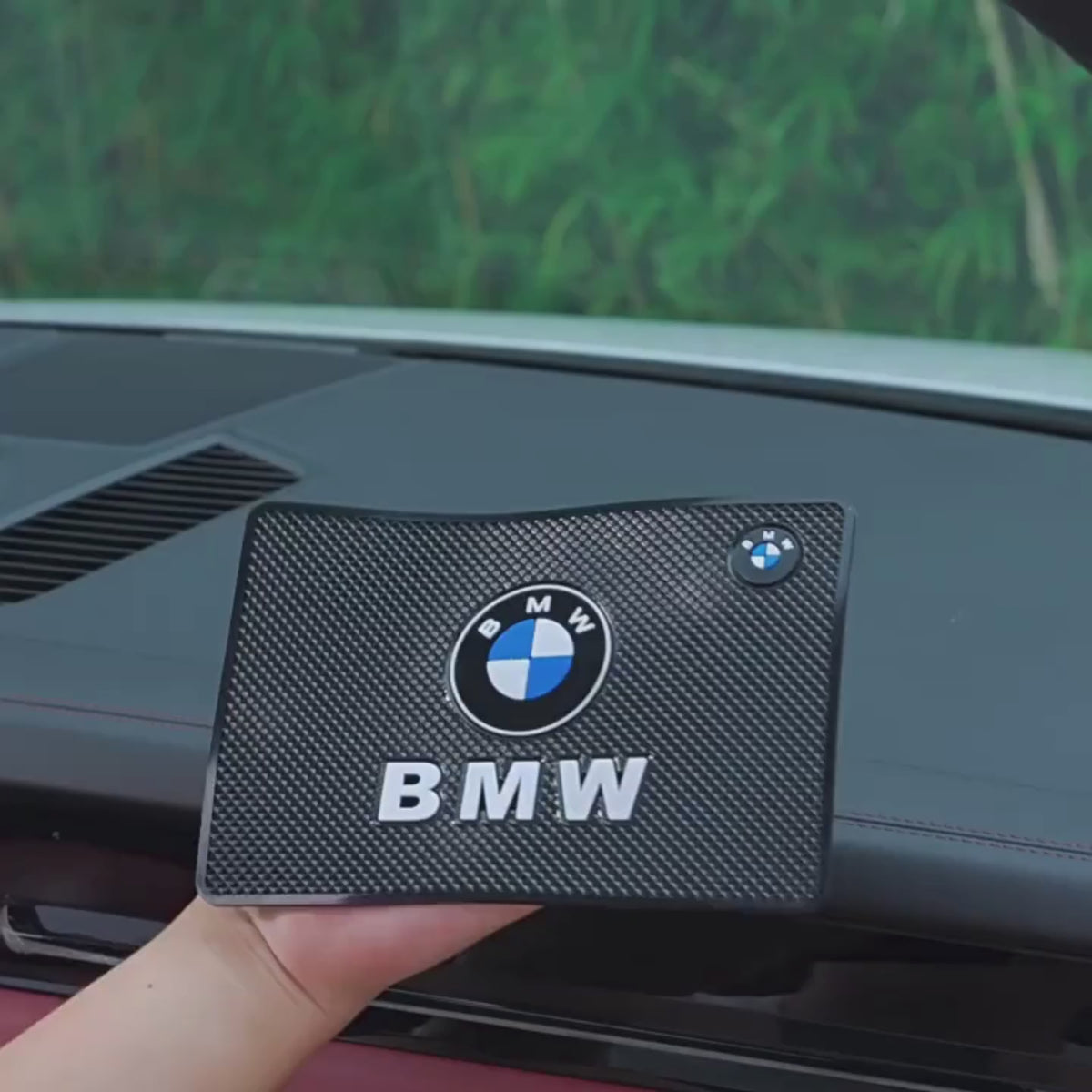 BMW Car Anti-Slip Dashboard Mat - Center Console Phone Pad