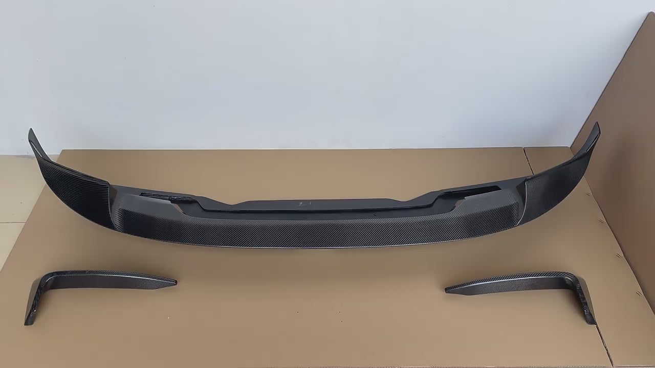 Carbon Fiber Front Lip Spoiler for Land Rover Defender (2020+) – Sport Aero Upgrade Kit
