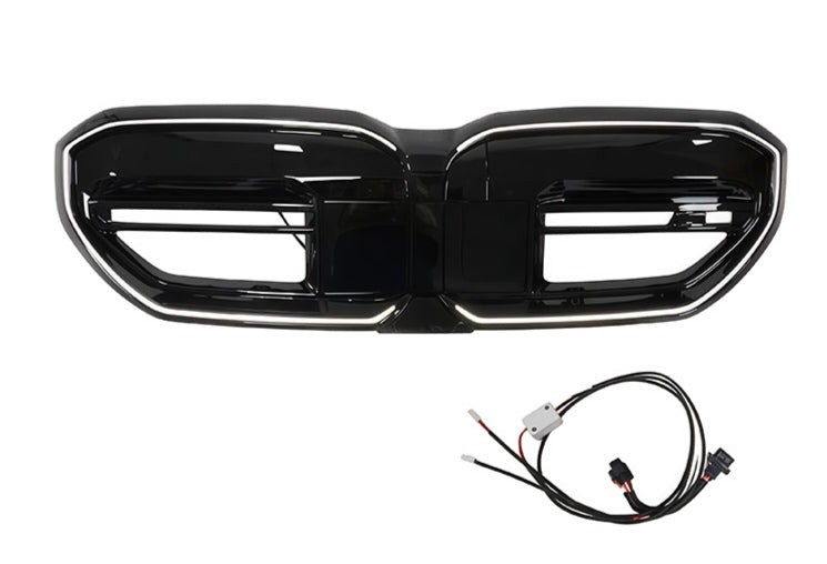 LED Illuminated Front Grille for BMW G60 5 Series – Light Up Kidney Grill with Adapter | UMPARTS